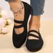 Flat Bottomed Ingle For Women, 2025 Autumn New Item, Plu Ize Round Toe Cover, Fahionable And Comfortable Caual_vogvips.com