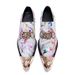 Shi Cong Personalized Printed Men's Leather White Height Increasing Pointed Korean Edition Suit Trendy Shoes_vogvips.com