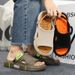 New Men's Coconut Summer Slippers For Driving And Working, Non Slip, Casual Beach, Large Size Sports Sandals_vogvips.com