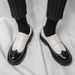 Euro Step 2025 Autumn Brogue British Style Business Formal Leather Lace-up Height Increasing Thick Sole Men's Shoes_vogvips.com