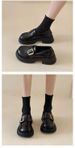 Leather Small Leather Shoes Women's Shoes One Pedal Platform Single Shoes Loafers Jane Women's Shoes_vogvips.com