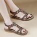 W676-1 New 2025 Cross-Border Rhinestone Flower Casual Fashion Versatile Flat Sandals For Women Thailand Beach_vogvips.com