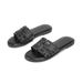 Summer Women's Shoes Fashion Versatile Sandals Wear Slippers Flat Bottom Low Heel Round Head_vogvips.com
