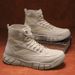 European Warm Series Summer Martin Boots For Men Casual Men's High-top Korean Style Breathable Height-increasing Sneakers Sports Shoes Trendy_vogvips.com