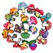 Lovely Mushroom Series Shoe Flower Decoration Buckle Personality Everything Soft Rubber Shoes Accessories Accessories_vogvips.com