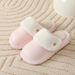 Removable Washable Women Winter Indoor Home Non-Slip Waterproof Warm Thick Sole Household Plush Cotton Slippers For Men_vogvips.com