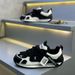 Men's 2026 Summer New Casual With Leather Mesh Splicing, Breathable Soft Sole, Lightweight Forrest Gump Shoes_vogvips.com