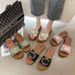 Women's C Strap Slippers Summer Wear Non-Slip Wear-Resistant Soft Sole Fashionable Versatile One Strap Shoes_vogvips.com