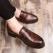 2020 Spring New Men's Formal Leather Business British Brogue Casual Single Wedding Shoes Large Size_vogvips.com