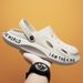 Men's Soft Soled Garden Shoes Trend All-match Slippers Men's Overhead Sandals Breathable Beach Shoes_vogvips.com