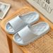 2025 New Style Soft Cushion Slippers Men Indoor Home Non-Slip Bathroom Shower EVA Sandals For Women Summer_vogvips.com