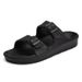 New Men's Women's Open Toe Soft Soled Beach Sandals Outdoor Comfort Flip-flop Sandal Casual Lightweight Flat Slippers_vogvips.com