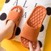 Soft Home Slippers Couple Summer Indoor Skid Proof Bathroom Slippers Sandals Hotel Solid Color Men Women Flip Flops Flat Shoes_vogvips.com