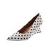 French-style Sexy Polka Dot Wedge Pointed High-heeled Shoes Women, 2026 Spring And Autumn New Model, Shallow Cut,_vogvips.com