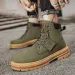 High Top Leather Fashion Motorcycle For Men Winter Boots Man Lace Shoes Botas Hombre_vogvips.com