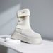 2025 New Elastic Sock Single-Sided Casual Autumn Winter Versatile Street College Style Boots Hot-Selling Knitted_vogvips.com