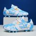 Soccer Shoes Soccer Cleats Football Boots Trainingshoes Youthsoccerboots A Pair Of Chi's Soccer Shoes With Velcro Straps, TF Cleats Boys, AG Long Spik_vogvips.com