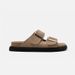 Women's Shoes Grape Mom Studiolee Summer New Flat Bottom With Square Buckle Thick Bottom Beach Sandals For Women Ins_vogvips.com