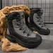 Men's Leather Desert Boots Breathable Non-Slip Waterproof Hunting Hiking Work Boots Men Non-Slip Lightweight Work Safty Shoes_vogvips.com