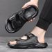 New Summer Versatile One-piece Slippers Resistant Lightweight For Men, Cool And Non Slip Outdoor Casual Sandals_vogvips.com