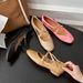 Genuine Leather Single Cross Mary Jane Retro Shallow Mouth 2025 Spring New Elegant Low-Cut Flat Shoes For Women_vogvips.com