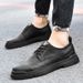 European Warm Series British Workwear For Men New Autumn Winter Single Martin Low-top Boots Sole Soft Surface Casual Leather Shoes Men's_vogvips.com