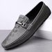 High-end Men's Autumn Trend Breathable Non-slip Genuine Leather Sole Soft Surface Casual Loafers_vogvips.com