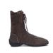 Korean New Style Knight Short For Women 2025 Autumn Winter Lace-up Western Niche Flat Color-blocking Ankle Boots_vogvips.com