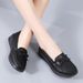 New Cross-border Wish Summer Autumn European And American Foreign Trade New Fashion Round-toe Slip-on Large Size_vogvips.com