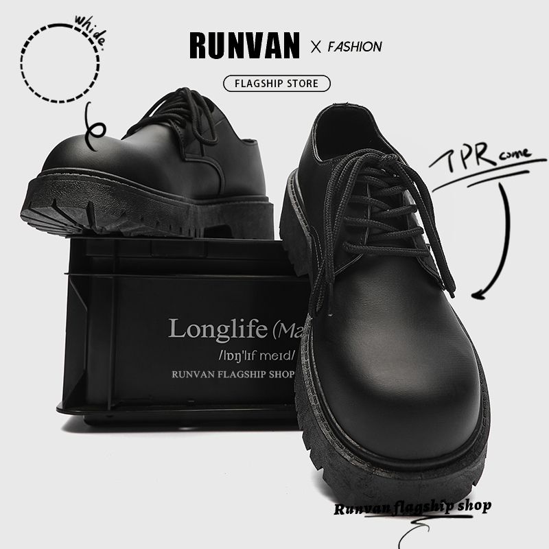 ShoeVault Winter Leather Shoes For Men, Casual Big Toe Derby, Hong Kong Style Suit, Youth Hair Stylist, Wide Foot British Style,_vogvips.com