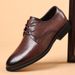 Autumn New Business Dress Genuine Leather British Casual Men's High End Korean Edition Pointed Wedding Shoes_vogvips.com