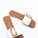 Women's Summer Slide Sandals - Comfortable Square-Toe Flip Flops For Beach, Casual & Everyday Wear (Black/White/Brown, Sizes 36-42)_vogvips.com