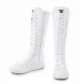 2023 New Boots PUNK EMO Gothic Women Girl Shoes Zip Lace Up Rock Boot Canvas Sneaker Knee White Black High Classic Style_vogvips.com