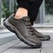 Men's Leather Waterproof Sports Odor Resistant And Wear-Resistant Casual Running Oversized Trendy Shoes, Men's_vogvips.com