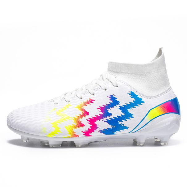 High-top Football Shoes For Young Students With Long Nails Broken Artificial Grass Training Men's And Women's Shoes Football Shoes_vogvips.com