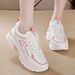 2025 Spring And Autumn Sneakers New Four Seasons Casual Running Korean Style Leather White Women's Dad Shoes_vogvips.com