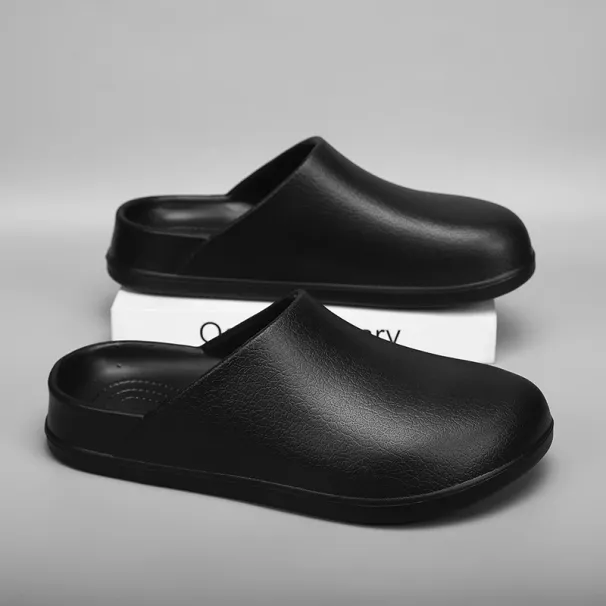 EVA Men Slippers Soft Outdoor Home Women Casual Non-slip Couple Garden Waterproof Chef Shoes Nurse Doctor Sandals_vogvips.com