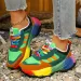 Running Fashion Colorful Casual Sneakers Comfort Lace Up Outdoor Platform Shoes For Women Zapatos De Mujer_vogvips.com