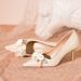 Women's Shoes new bridal shoes wedding shoes pointed toe shallow mouth single shoes_vogvips.com