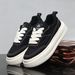 Men's Summer New Korean Style Versatile Lightweight Breathable Canvas Casual Shoes For Teenagers Thick Sole Height Increasing Sneakers_vogvips.com