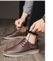 Casual Dress Leather Shoes Men's Shoes Light Mouth Low Heel With Suit Men's Shoes_vogvips.com