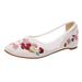 Mesh Embroidered Mesh Yarn, Flower Embroidery, Summer New Products, Soft Soled Fabric Single Shoes, Sandals For Women_vogvips.com