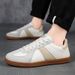 Forrest Gump Sports Casual German Training Shoes Men Couples, Korean Style Leather Soft-soled Putian Sneakers, Versatile_vogvips.com