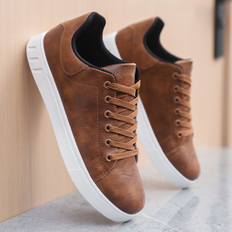 2026 Men's New Style Four Seasons Fashionable Versatile Soft Bottom White Casual Shoes Bathable Summer Zapatillas_vogvips.com