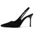 Korean Version Solid Color High Heels For Women's 2025 New Summer Niche Design, Pointed Single Shoes, Versatile Slim_vogvips.com