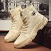European Warm Series Outdoor High Tube Work Autumn New British Style Men's Versatile Trendy Martin Boots_vogvips.com