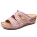 Cool Thick Soled Oversized With Multi Colored Embroidered Cool Mop Shoes And Women's Slope Heel Fish_vogvips.com