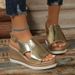 Plus Size Women's Sandals - New Summer Collection: Round Toe, Chunky Sole, Ankle Strap, Fashion Sandals For Women_vogvips.com