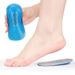 Blue Transparent Gel Heel Pads – U-Shaped Cushion For Shoes (Non-Slip TPR, All-Season, Unisex, Sizes 34-44)_vogvips.com