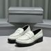 Loafers Platform Comfortable Leather Shoes Simple Casual Style Women's Formal Shoes_vogvips.com